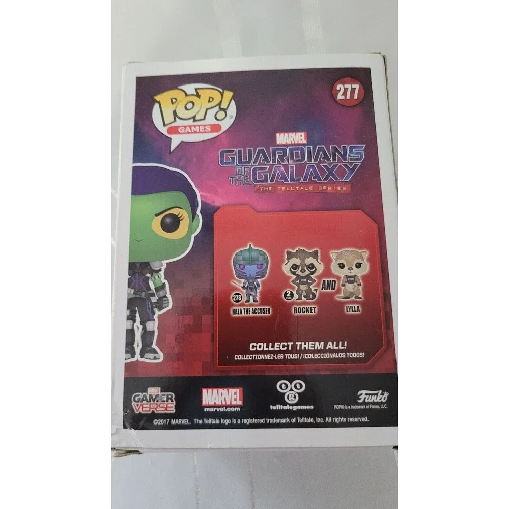 Funko Pop Games Marvel Gamerverse Guardians‎ Of The Galaxy Gamora #277